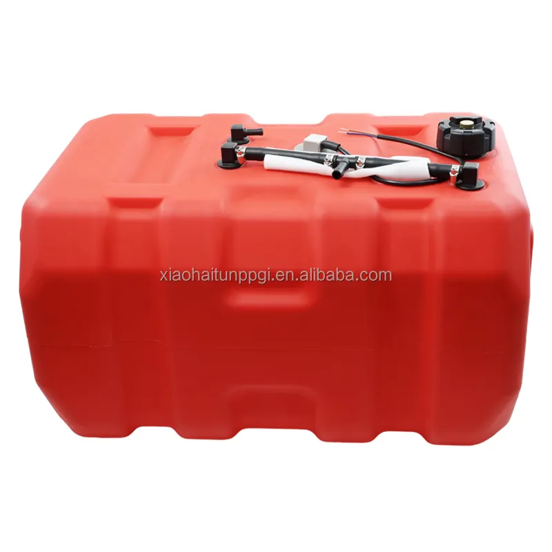 Kleine Dolfijnboot 60l Brandstoftank 45l Liter Benzine-Assemblage Voor Yamaha Buitenboordmotor Met Brandstofconnector En Brandstofmeter Boot M