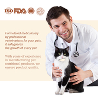 Comprimés alimentaires doux au sperme de saumon OEM/ODM (pour chats et chiens) - Supplément multivitaminé EPA/DHA/Omega-3