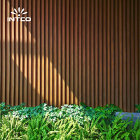 Intco Nouveauté Planches de terrasse en composite bois-plastique 3D Embossées Planches de terrasse en PE