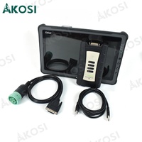 Adaptador de Diagnóstico V5.3 Electronic Data Link EDL V3, Herramienta de Diagnóstico para Construcción y Agricultura + Tableta Getac F110