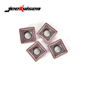 Inserto de corte cuadrado de carburo cementado de súper dureza Jeekvisen SPMG140512-PG JA215P para torneado CNC y taladro en U - Product Image 2