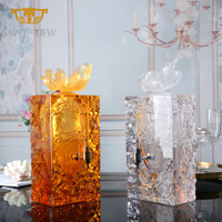 Bouteille Distributrice de Parfum en Verre Cristal 1L pour Décoration de Mariages et Événements (Mukhallat)
