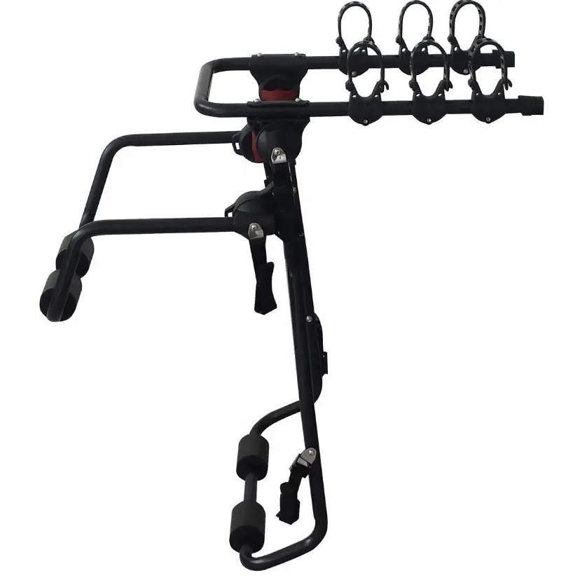 Outdoor Reizen Fiets Rack Auto Stalen Fiets Auto Rack Hitch Fiets Carrier Kofferbak Monteren Fiets Rack