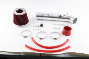 Kit de Admisión de Aire Corto de Alto Rendimiento con Filtro de Cono Rojo para Honda HX EX Si 1.6L 99-00 AIM035-RD-SL - Product Image 3