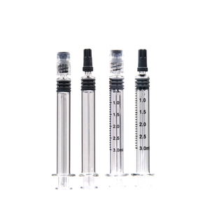 HOMAY all'ingrosso 1ml 2.25ml 5ml borosilicato siringa di vetro Luer lucchetto preriempita - Product Image 5