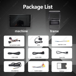 Aijia Usine directement Vente entière 9 pouces <span class=keywords><strong>Lecteur</strong></span> <span class=keywords><strong>DVD</strong></span> de voiture Android Frame Screen Panel pour GEELY Emgrand GC7 2012-2013 avec câble - Product Image 4