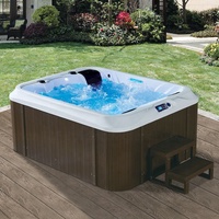 Piscine gonflable de haute qualité, baignoire en acrylique pour Massage dans le jardin, bain d'extérieur, Spa, tourbillon, offre spéciale