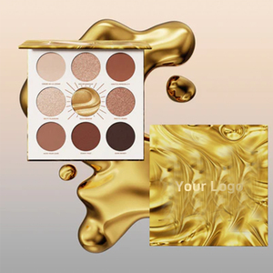 <span class=keywords><strong>Eyeshadow</strong></span> Palette Matte Nhãn Hiệu Riêng Của Bạn Logo Palette Khoáng Trang Điểm 9 Màu Sắc Mới Công Cức-Huốn <span class=keywords><strong>Eyeshadow</strong></span> - Product Image 2