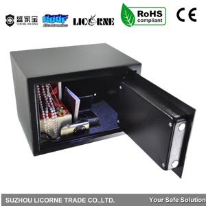 Licorne tốt nhất người bán kỹ thuật số an toàn hộp lưu trữ hàng đầu bàn Màn hình <span class=keywords><strong>LCD</strong></span> có thể đọc được với bên ngoài Ngăn pin - Product Image 5