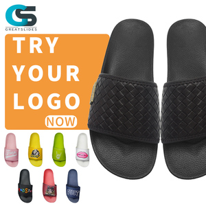 Greatslides 2024 New PVC Slides Custom Logo Summer Sandals Unisex - Product Image 1