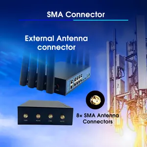 Vội Vã huastlink HC-G80 đa Sim 4G 5g Bộ định tuyến TTL 4G LTE 5g Bộ định tuyến với 2 thẻ Sim xe Bộ định tuyến wifi6 băng tần kép - Product Image 4