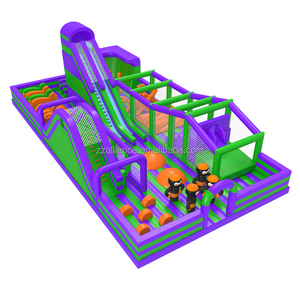Precio de Fábrica, Circuito de Obstáculos Inflable, Juego Deportivo de Brincar, <span class=keywords><strong>Alquiler</strong></span> Comercial - Product Image 1