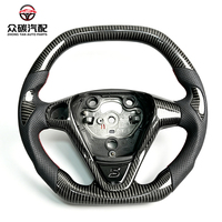 Volant sport en fibre de carbone Drift pour Fiesta MK7/MK7.5/ST180/ST - Marque Zhongtan