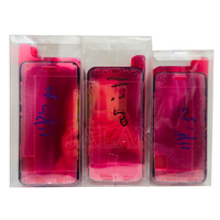50pcs pleine bande étanche d'origine pour iPhone X Xs Max 11 12 13 Pro Max/mini cadre autocollant étanche à l'eau colle rouge Film adhésif