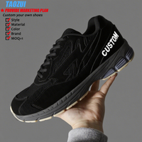 Chaussures de course à pied personnalisées, à la mode, à la mode, avec logo en cuir multicolore, best-seller, baskets personnalisées pour hommes
