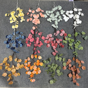 Feuilles d'eucalyptus artificielles 30cm-100cm, branche en plastique, décoration de mariage, accessoires de photographie, décoration de la maison - Product Image 2