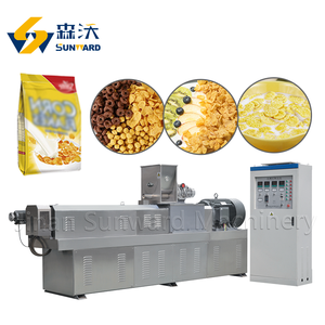 Máquina automática de línea de producción de cereales para el desayuno de copos de maíz a la venta - Product Image 5