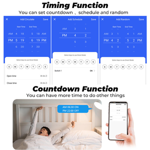 Enchufe Inteligente WALE 16A Tuya con Monitor de Energía, Adaptador WiFi, Enchufe Europeo, Control por Voz, Temporizador, Compatible con <span class=keywords><strong>Google</strong></span> Home y Alexa - Product Image 6