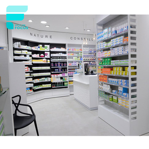 Rayons médicaux de boutique, équipement de <span class=keywords><strong>pharmacie</strong></span>, conception intérieure, panier de supermarché, conception d'étagère, nouvelle collection - Product Image 4