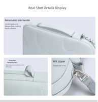 Housse de protection légère, imperméable et portable pour ordinateur portable, matelassée et moelleuse, idéale pour les voyages et le transport quotidien, compatible MacBook Neo/Air/Pro