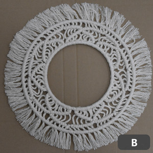 Vòng Trang Trí Phòng Khách Gia Đình Treo Macrame Boho Treo Tường - Product Image 6