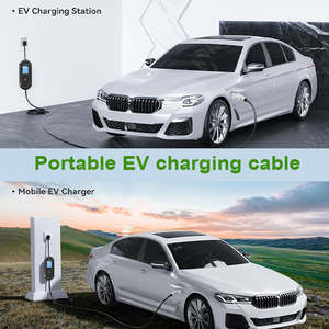 Chargeur EV portable LYixr avec prise de type 2, 7 <span class=keywords><strong>kW</strong></span> pour les maisons allemandes, entrée 250 V, compatible avec I3 Mercedes W166 pour ID.4 - Product Image 2