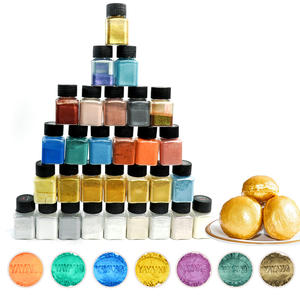 食品グレードシマーグリッキングパウダー金食用ラスターダストホットセール - Product Image 5