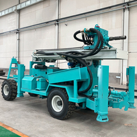 Petite perceuse portative de puits d'eau de forage profond de 100m 200m 300m équipement minier mini-plate-forme de forage de Chine