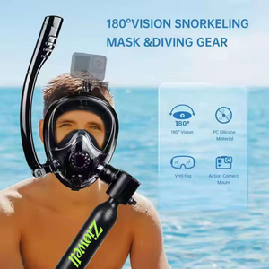 Bouteille d'air portable de 0,5 L pour la plongée avec masque, réservoir d'oxygène <span class=keywords><strong>sous</strong></span>-<span class=keywords><strong>marin</strong></span>, équipement anti-buée pour la natation, pour adultes et enfants - Product Image 4
