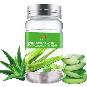 Sağlık diyet takviyesi için özel etiket Aloe Vera jel yağı kapsülleri - Product Image 1