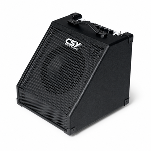 แอมป์กลองแบบพกพา CSY <span class=keywords><strong>PM</strong></span>-50A |   50W RMS / 70W พีค, ปรับระดับเสียงผ่านบลูทูธได้อิสระ |   6.35 มม. อินพุต/เอาต์พุต, อีควอไลเซอร์ 3 แบนด์ |   ใช้ได้กับ UNLOCK/<span class=keywords><strong>Roland</strong></span>/Yamaha - Product Image 1