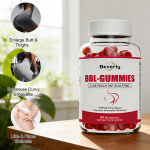 גומי ביוורלי BBL - תוסף תזונה להגדלת ישבן וירכיים עם שורש מאקה, תוסף להגדלת חזה, פורמולה לתמיכה בעלייה במשקל ותיאבון - Product Image 5