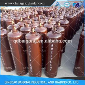 <span class=keywords><strong>Bouteille</strong></span> de gaz acétylène haute pression 40L (220 pieds cubes) pour soudage et découpe – Fournisseur direct de bouteilles de gaz de Chine - Product Image 4