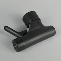 Vente en gros 28/410 pulvérisateur à gâchette noir mat pulvérisateur à gâchette manuelle en plastique pulvérisateur à gâchette de jardin