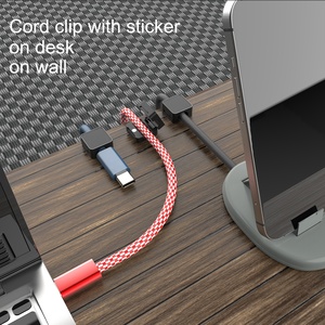Ms Die Beliebtesten Produkte 2024 Magnetische Desktop-Android-Handyzubehör Magnetische Kabelclips Kabelorganizer - Product Image 3