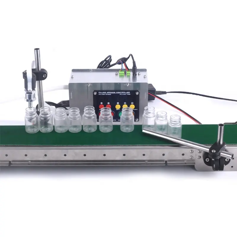 Ligne de production automatique machine de remplissage de bouteilles de boissons avec bande transporteuse