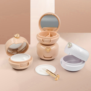 Hot bán 2 màu rỗng <span class=keywords><strong>Lip</strong></span> <span class=keywords><strong>Balm</strong></span> <span class=keywords><strong>container</strong></span> <span class=keywords><strong>Lip</strong></span> Scrub Jar trắng hồng tím Vòng <span class=keywords><strong>Lip</strong></span> Mask Trường hợp với Silicone bàn chải - Product Image 6