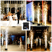 Machine de feux d'artifice SHTX nouveau modèle 2in1 pour équipements de scène de fête de boîte de nuit Disco avec Flight Case 750W Spark Machine