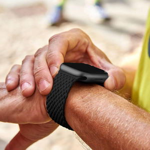 Apple Watch 시리즈 38/40/41/42/44/45/49mm 용 Apple Watch 밴드 럭셔리 꼰 나일론 낙하산 버클 짠 밴드 - Product Image 2