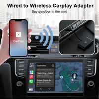 Adaptateur CarPlay filaire vers sans fil, dongle USB CarPlay, plug and play, connexion automatique, boîte de conversion multimédia automobile pour iOS ou Android