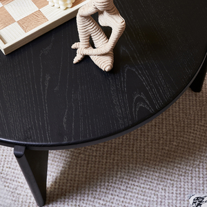 <span class=keywords><strong>Table</strong></span> basse <span class=keywords><strong>adaptable</strong></span> de style nordique pour meubles de maison à support stable de salon avec design traditionnel en bois et en métal - Product Image 6