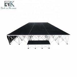Plataforma de Escenario Portátil Antideslizante de Aluminio de 3x3m para Exhibiciones de Truss y Eventos - Product Image 3