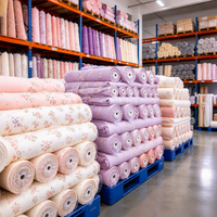 Prix de détail Tissu microfibre tissé imprimé à appliqué, poids moyen, 100% polyester, anti-boulochage, résistant à l'abrasion, pour matelas et oreillers