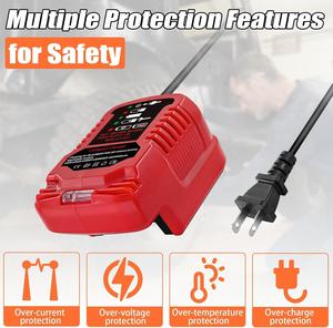 <span class=keywords><strong>Chargeur</strong></span> Mini Rapide de Remplacement pour Batterie <span class=keywords><strong>Black</strong></span> and <span class=keywords><strong>Decker</strong></span> 20V Compatible avec les Outils Électriques <span class=keywords><strong>Black</strong></span> <span class=keywords><strong>Decker</strong></span> Série LBXR20 - Product Image 6