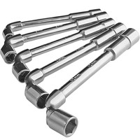 L Set kunci pas siku perforasi pipa tipe L berbentuk ganda kepala heksagonal kunci pas metrik Set 6 Titik 6 7 8 9 10 11 12mm