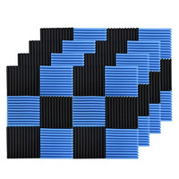 Panneaux acoustiques modernes ignifuges en mousse, dalles insonorisantes pour murs et plafonds, écologiques, absorbant le bruit pour gymnases, hôtels, studios de musique