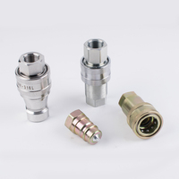 BSP JIC métrique fileté pivotant une pièce PARKER sertissage hydraulique raccords d'extrémité de tuyau une pièce JIC raccords hydrauliques