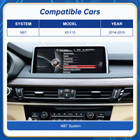 Écran tactile CarPlay sans fil pour système BMW X5/X6 NBT 2014-2016 F15 F16, écran de navigation radio Linux pour tableau de bord