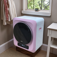 Allsing Hot Selling Mini-séchoir à linge électrique compact avec système intelligent à LED