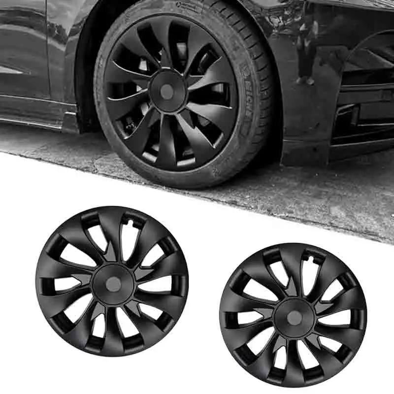 Manufacturer 4Pcs/set Original Car 18 Inch Full Cover Hubcap Wheel Cover For 2021 2022 Tesla Model 3 Replacement Accessories